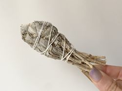 Atado antorcha salvia blanca