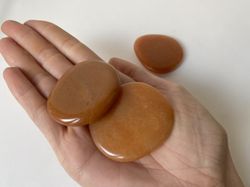 Aventurina Naranja rodado plano