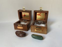 Baúl con mineral Horóscopo