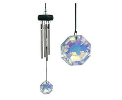 Campana de Viento Precious Stones Cristal