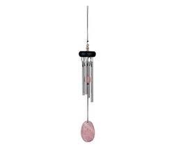 Campana de Viento Precious Stones Cuarzo Rosa