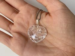 Colgante Cuarzo Cristal Craqueado