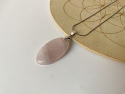 Colgante Cuarzo Rosa