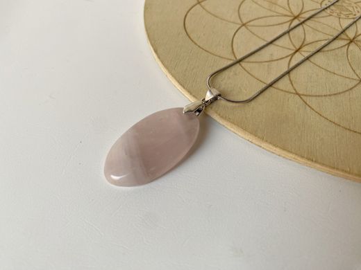 Colgante Cuarzo Rosa