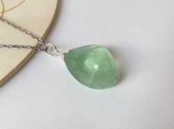 Colgante de Fluorita verde