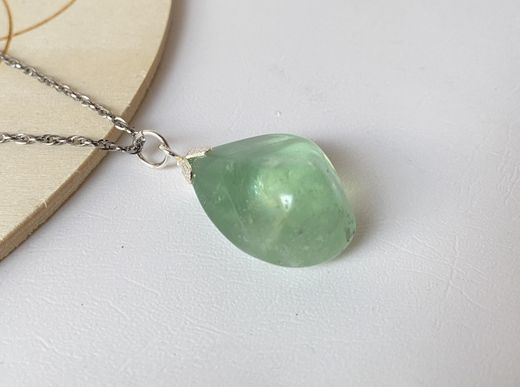 Colgante de Fluorita verde