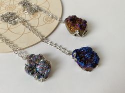 Collar Cuarzo Aura