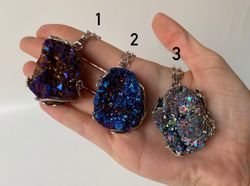 Collar Cuarzo Aura