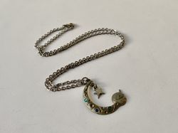Collar Luna y estrella