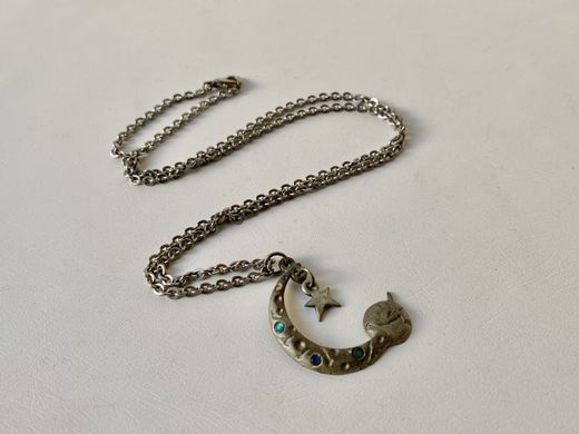 Collar Luna y estrella