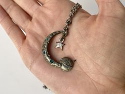 Collar Luna y estrella
