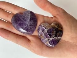 Corazón Amatista bandeada