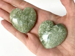 Corazón Jade verde