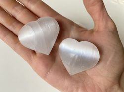 Corazón Selenita Pequeño