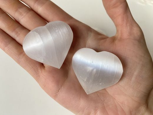 Corazón Selenita Pequeño
