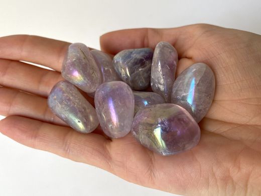Cuarzo Aura Violeta rodado