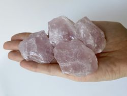 Cuarzo rosa masivo