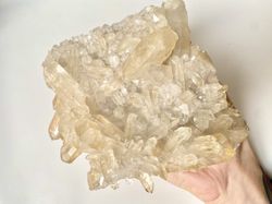 Drusa Cuarzo Cristal de Himalaya grande