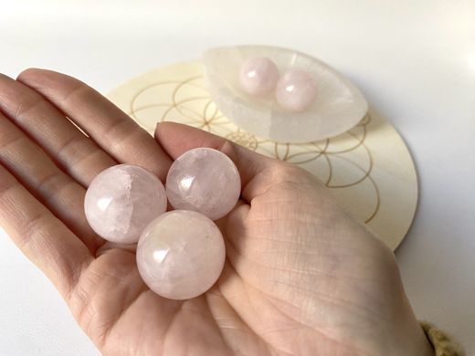 Esfera Cuarzo Rosa