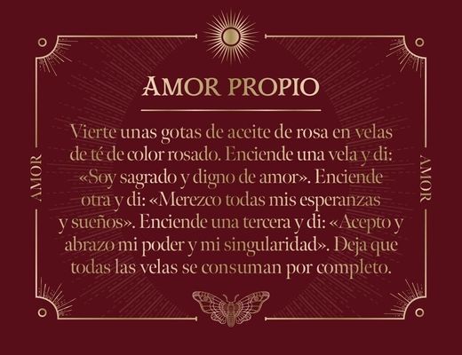 Hechizos, pequeña baraja de encantamientos