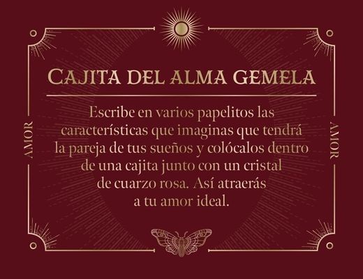 Hechizos, pequeña baraja de encantamientos