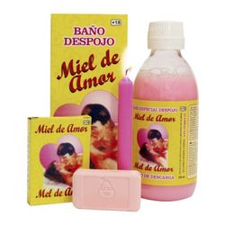 Pack Baño Despojo Miel de Amor