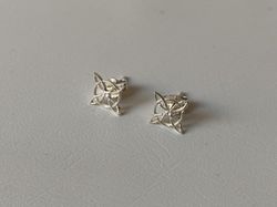 Pendientes Nudo de Bruja plata