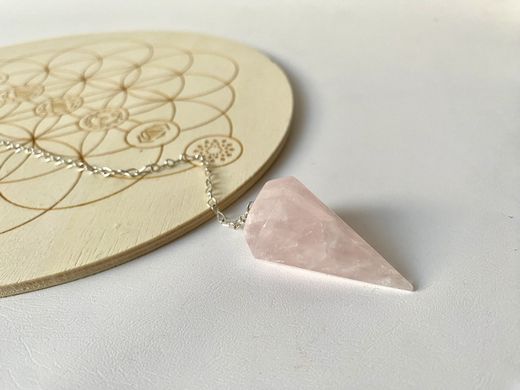 Péndulo Cuarzo rosa
