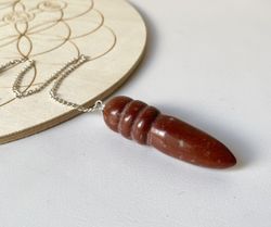 Péndulo Karnak Jaspe Rojo