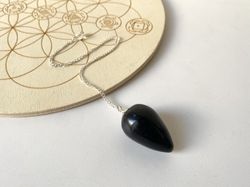 Péndulo Obsidiana gota