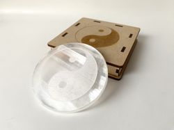 Placa Selenita Ying Yang