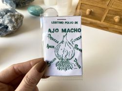 Polvos Esotéricos Ajo Macho
