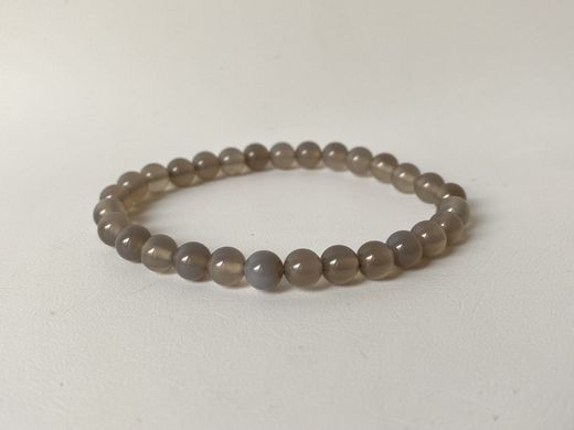 Pulsera Ágata gris