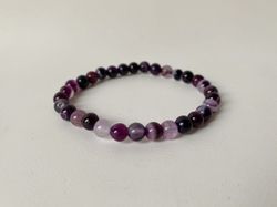 Pulsera Ágata lila
