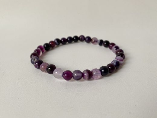 Pulsera Ágata lila