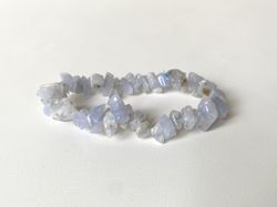 Pulsera chip Calcedonia