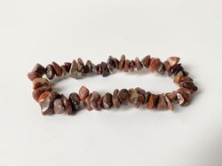 Pulsera chip Jaspe Sardo