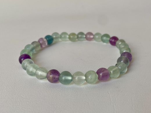 Pulsera Fluorita multicolor