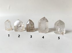 Punta Cuarzo Cristal de Roca Calidad Extra