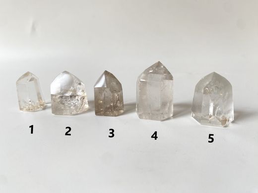 Punta Cuarzo Cristal de Roca Calidad Extra