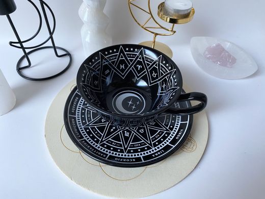 Zodiac taza con plato