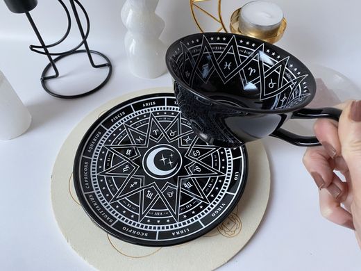 Zodiac taza con plato